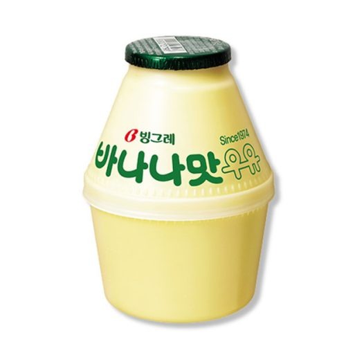 [빙그레] 바나나맛 우유 240ml 1개(냉장)