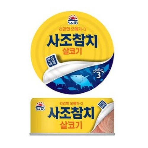 [사조] 사조참치 살코기(안심따개) 150g 1개