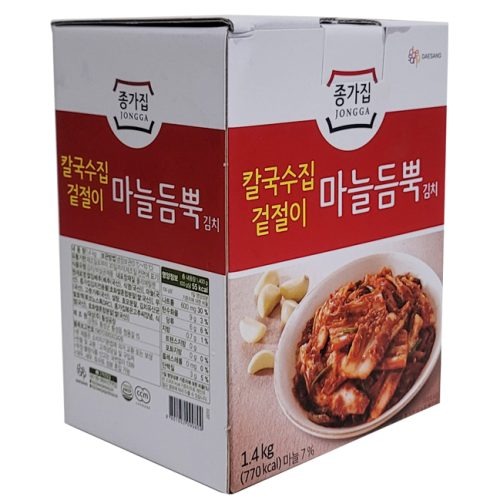 [종가집] 겉절이 마늘듬뿍 김치 1.4kg 1개