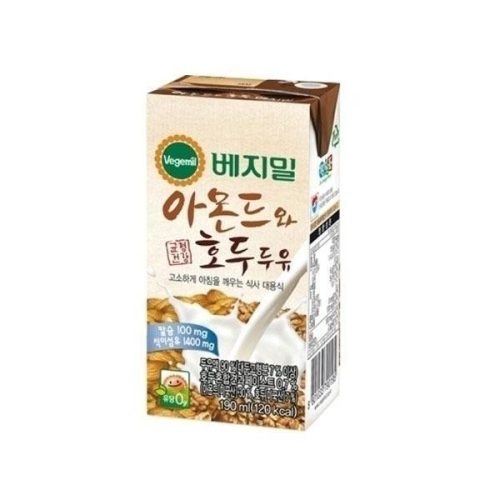 [정식품] 베지밀 아몬드&amp;호두 두유 190ml 1개