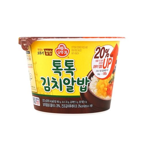 [오뚜기] 톡톡 김치알밥 222g 1개