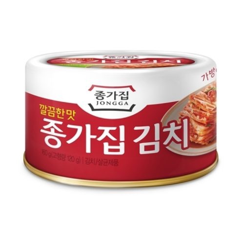 [대상] 종가집 캔 김치 깔끔한맛 160g 1개