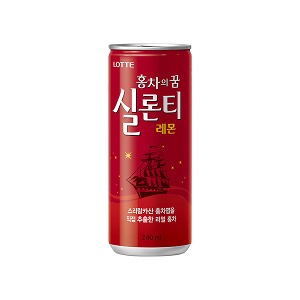 [롯데칠성] 실론티 레몬 240ml 1개(냉장)