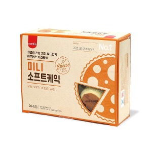 [삼립] 미니 소프트치즈케익 800g (40g 20입) 1개